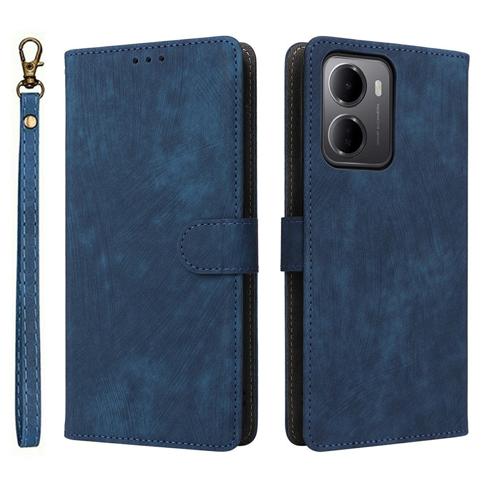 For Xiaomi Redmi 15a 5G  /  R70 5G  /  R70m 5G Case Wallet RFID Blocking PU Leather Phone Cover Stand with Strap