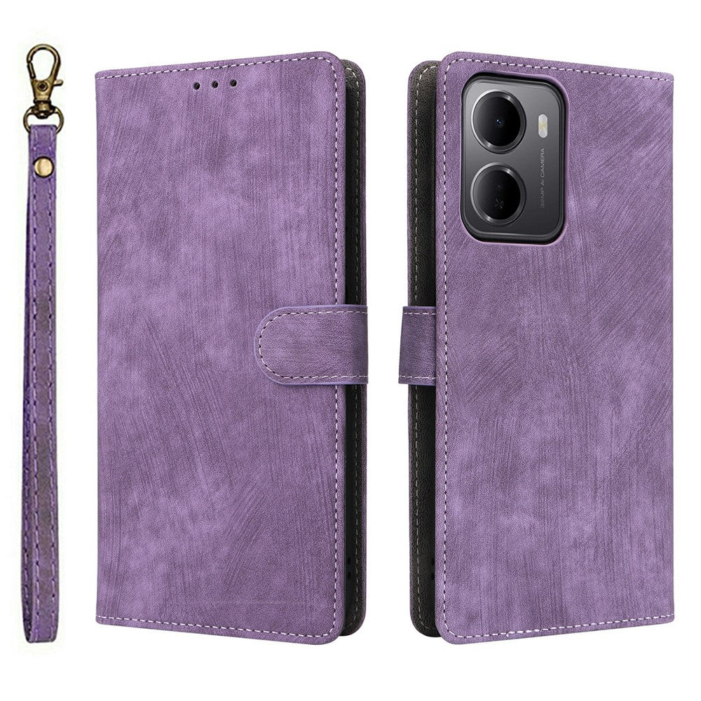 For Xiaomi Redmi 15a 5G  /  R70 5G  /  R70m 5G Case Wallet RFID Blocking PU Leather Phone Cover Stand with Strap