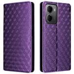 For Xiaomi Redmi 15a 5G  /  R70 5G  /  R70m 5G Case Wallet Rhombus Imprinted PU Leather Phone Cover