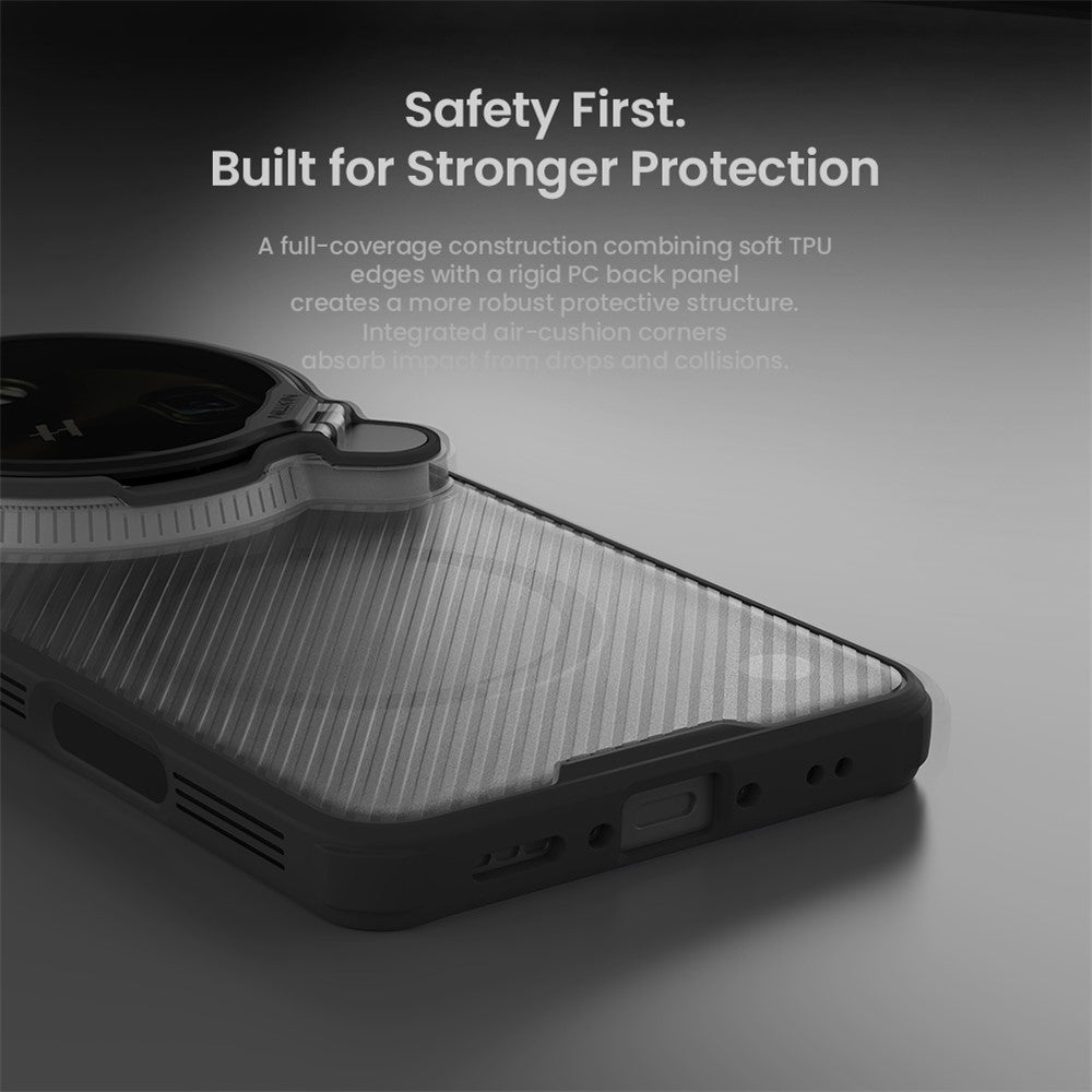 NILLKIN Camshield Prop Magnetic Series for Oppo Find X9 Ultra 5G Case Clear Lens Lid PC TPU Phone Back Cover