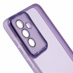 For Samsung Galaxy A27 5G Case Electroplated Camera Frame TPU Phone Cover