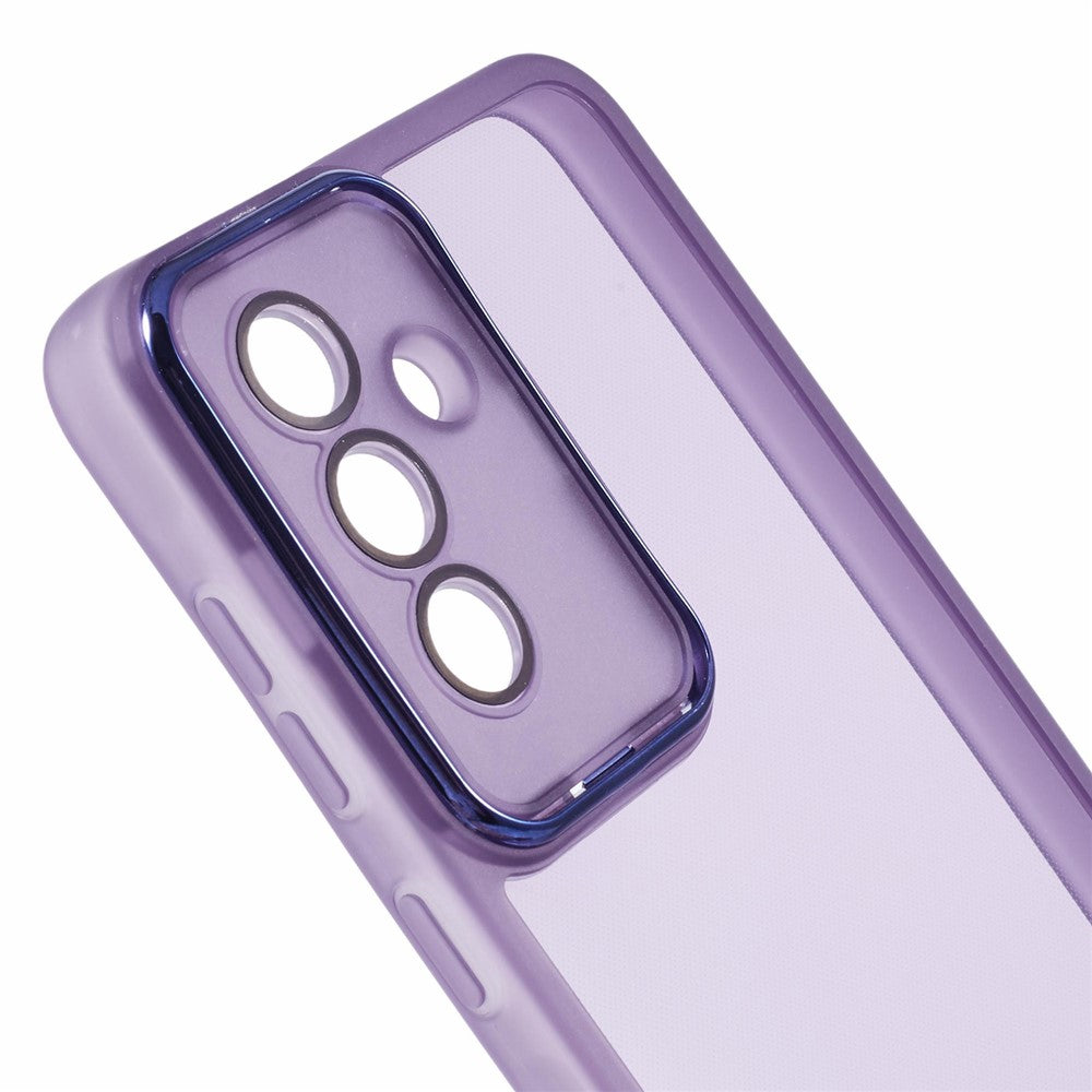 For Samsung Galaxy A27 5G Case Electroplated Camera Frame TPU Phone Cover