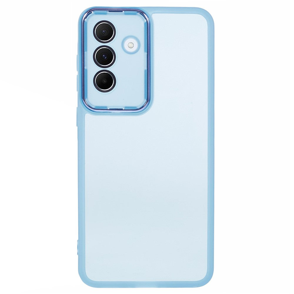 For Samsung Galaxy A27 5G Case Electroplated Camera Frame TPU Phone Cover