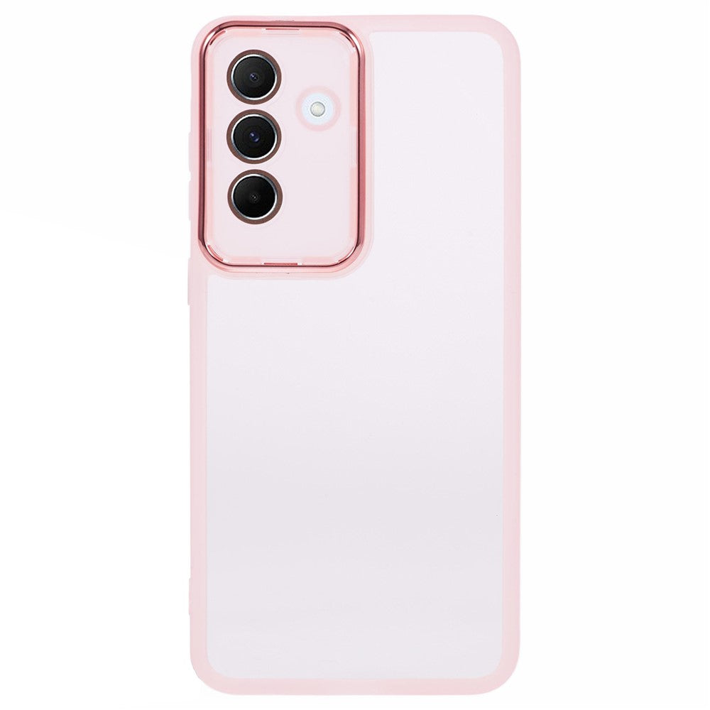 For Samsung Galaxy A27 5G Case Electroplated Camera Frame TPU Phone Cover