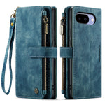 CaseMe for Google Pixel 10a CASEME C30 Phone Cases with Strap Zipper Multiple Card Holder PU Leather Cover
