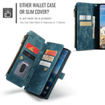 CaseMe for Google Pixel 10a CASEME C30 Phone Cases with Strap Zipper Multiple Card Holder PU Leather Cover