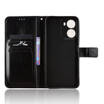 Xiaomi Redmi R70 5G / Xiaomi Redmi R70m 5G / Xiaomi Redmi 15a 5G PU-läderskal med rem, plånboksfodral med Crazy Horse-textur