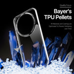 Dux Ducis til Xiaomi 17 Ultra 5G, DUX DUCIS Clin-serien, gennemsigtigt mobilskal i TPU + PC-bagside med faldsikring