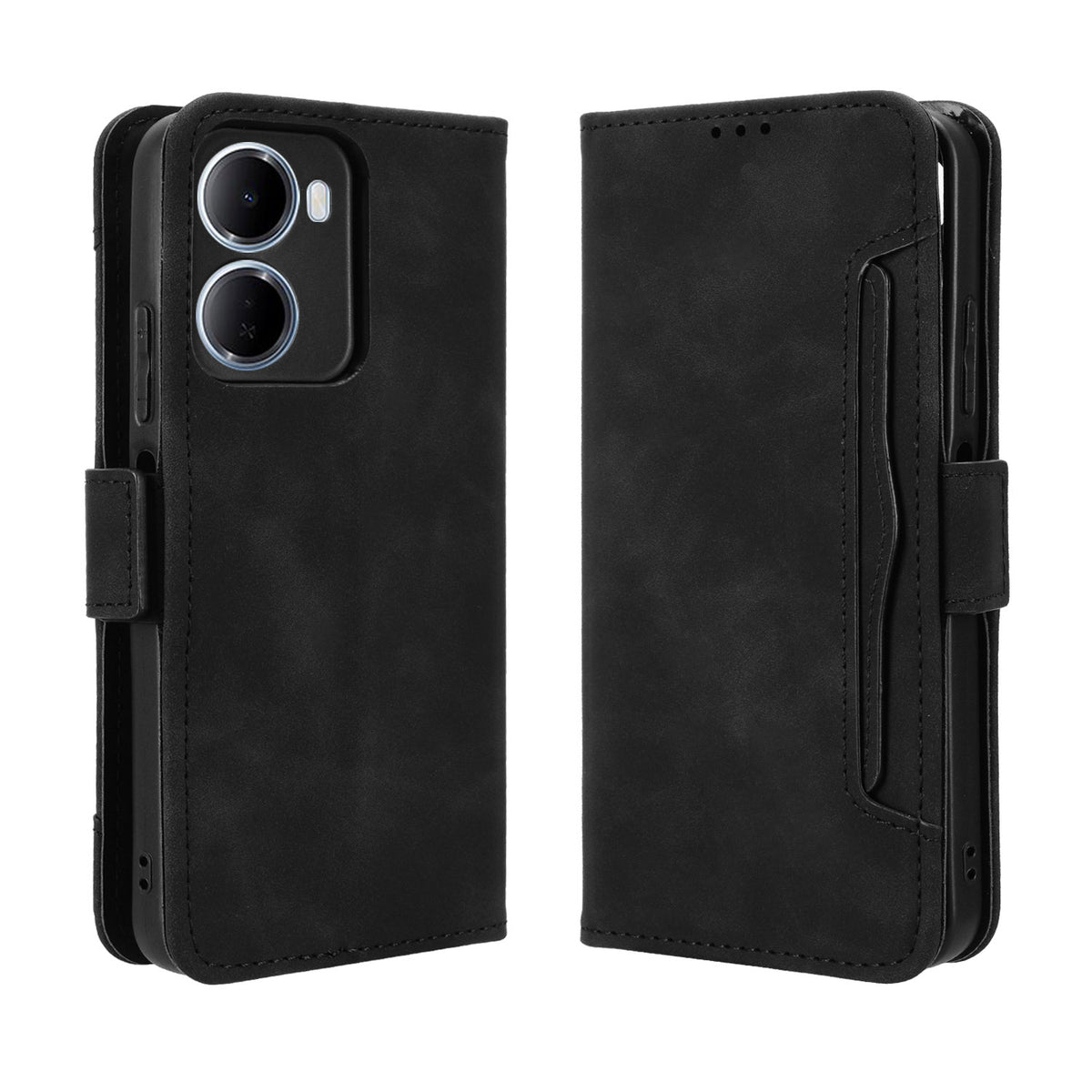 Xiaomi Redmi R70 5G / Xiaomi Redmi R70m 5G / Xiaomi Redmi 15a 5G lædercover, mobiltegnebogscover med flere kortlommer