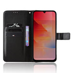 Xiaomi Redmi R70 5G / Xiaomi Redmi R70m 5G / Xiaomi Redmi 15a 5G Läderplånboksfodral med rem Diamantstruktur mobilskal