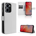 Xiaomi Redmi R70 5G / Xiaomi Redmi R70m 5G / Xiaomi Redmi 15a 5G Läderplånboksfodral med rem Diamantstruktur mobilskal