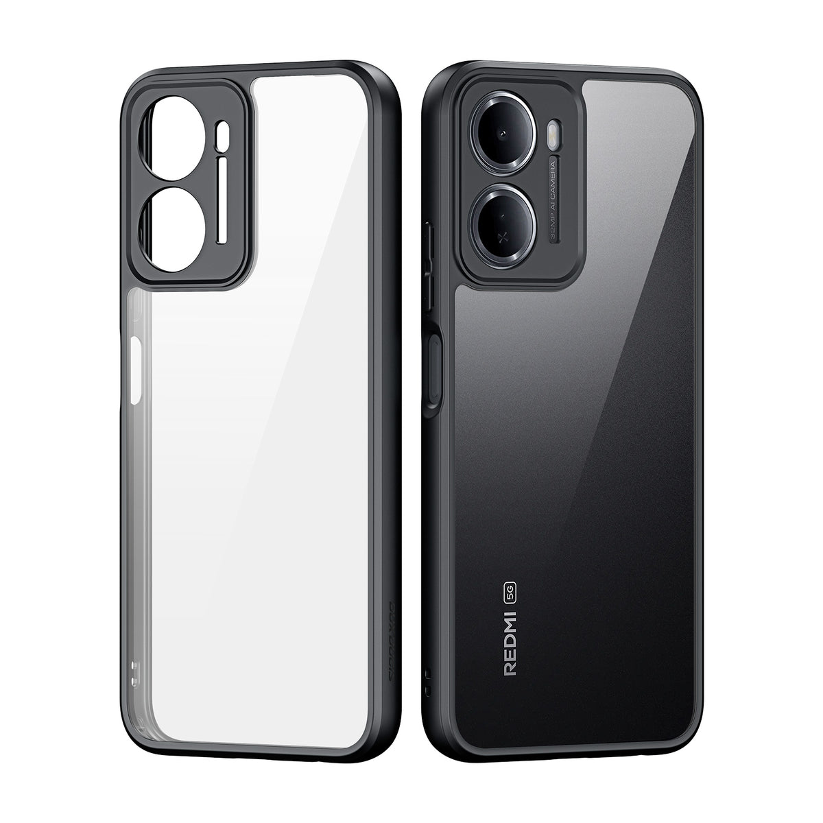 Dux Ducis for Xiaomi Redmi 15a 5G DUX DUCIS Aimo Series PC + TPU Clear Back Phone Cover (REACH Certification)