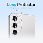 NORTHJO For Samsung Galaxy S24 Magnetic Case Translucent Matte Shockproof Phone Cover Set with Front Screen Protector + Lens Film