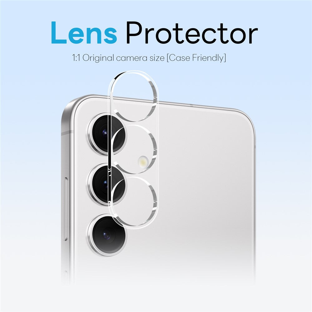 NORTHJO For Samsung Galaxy S24 Magnetic Case Translucent Matte Shockproof Phone Cover Set with Front Screen Protector + Lens Film