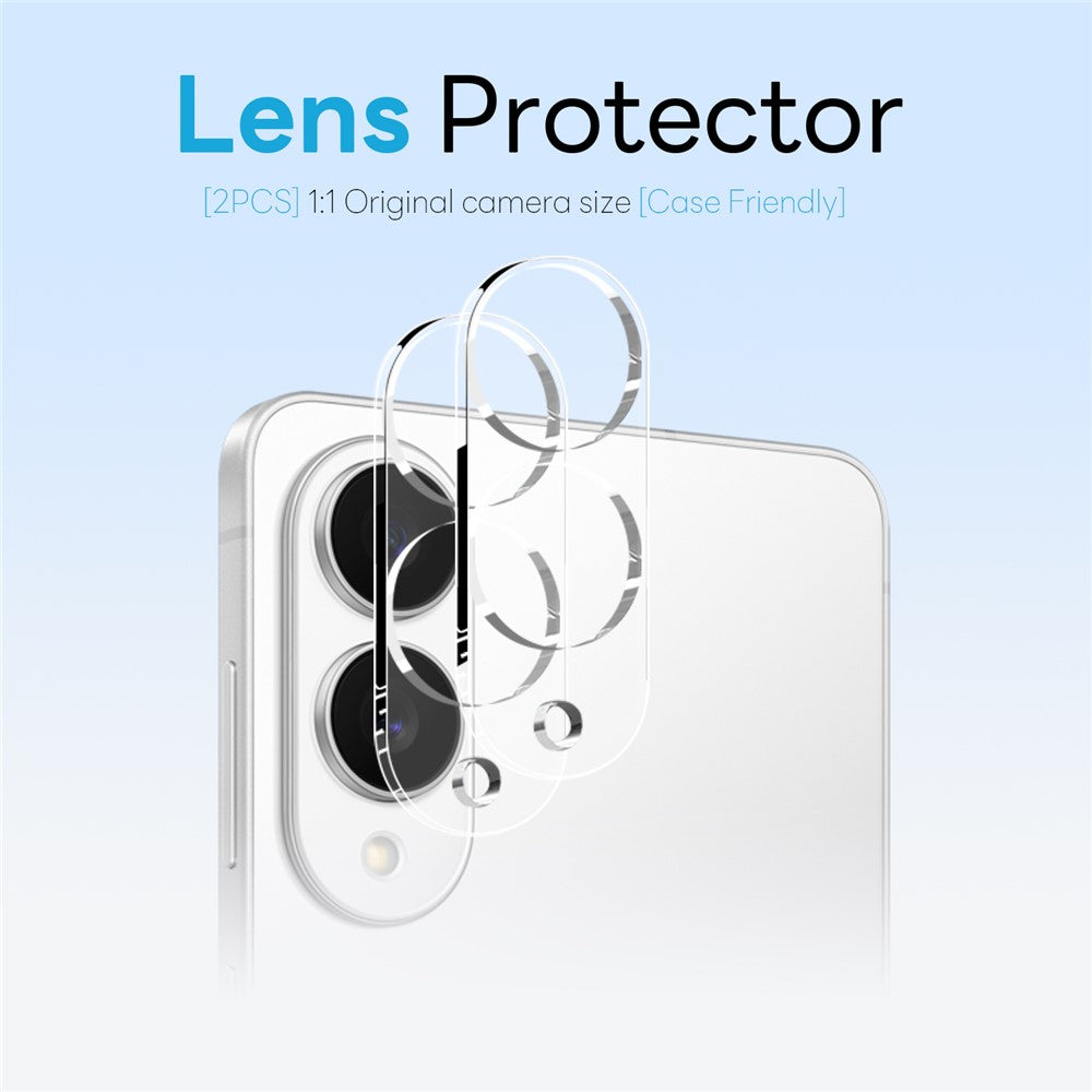 NORTHJO 5 in 1 Set for Samsung Galaxy S25 Edge Magnetic Case Translucent Matte Shockproof Phone Cover with 2Pcs Front Screen Protector + 2Pcs Lens Film