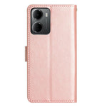 For Xiaomi Redmi 15a 5G Leather Wallet Case Butterfly Flower Imprinted Phone Cover with Strap