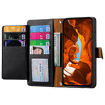 For Oppo Reno15 F 5G Case RFID Blocking Zipper Pocket Leather Wallet Phone Cover with Strap