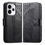For Oppo Reno15 F 5G Case with Strap Butterfly Pattern PU Leather Wallet Phone Cover