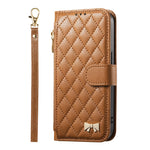 For Oppo Reno15 F 5G Stand Case Imprint TPU PU Leather Zipper Pocket Wallet Phone Cover with Strap