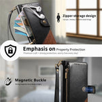 For Oppo Reno15 F 5G Case Color Splicing TPU PU Leather Flip Shockproof Phone Cover with Wrist Strap