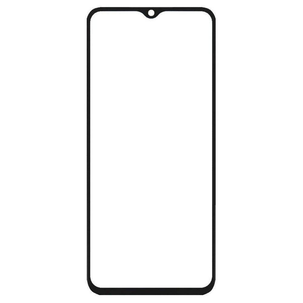 For Honor X5 Plus Front Screen Glass Lens + OCA Adhesive Part (without Logo)