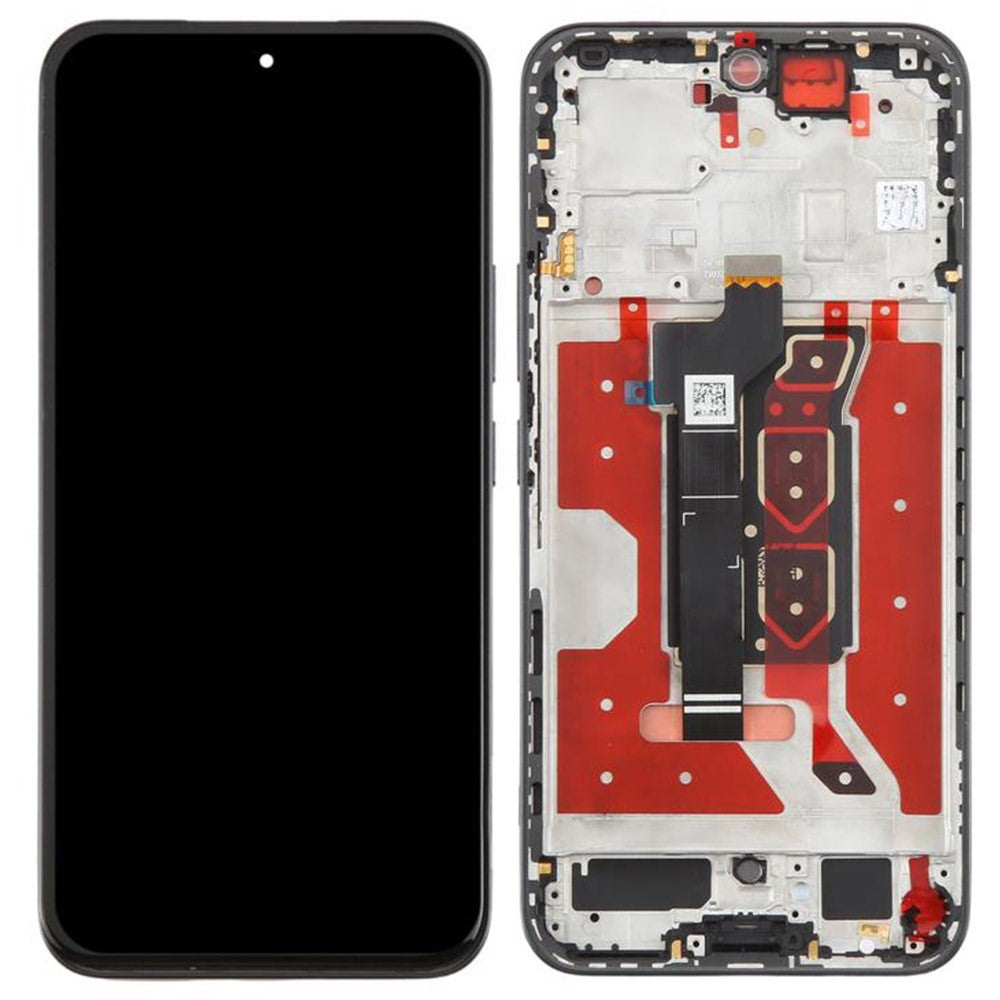 For Honor 400 5G (Global) DNY-NX9 Grade S AMOLED Screen and Digitizer Assembly + Frame (without Logo)