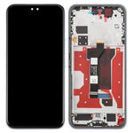 For Honor 400 Pro 5G (Global) DNP-NX9 OEM Grade S AMOLED Screen and Digitizer Assembly + Frame (without Logo)