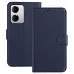 For Xiaomi Redmi 15a 5G Leather Case Wallet Stand Solid Color Anti Drop Phone Cover