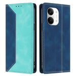 For Xiaomi Redmi Turbo 5 Max 5G / Xiaomi Poco X8 Pro Max 5G Leather Case Skin Touch Color Splicing RFID Blocking Wallet Stand Phone Cover