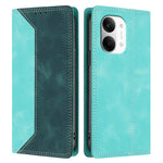 For Xiaomi Redmi Turbo 5 Max 5G / Xiaomi Poco X8 Pro Max 5G Leather Case Skin Touch Color Splicing RFID Blocking Wallet Stand Phone Cover