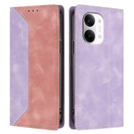 For Xiaomi Redmi Turbo 5 Max 5G / Xiaomi Poco X8 Pro Max 5G Leather Case Skin Touch Color Splicing RFID Blocking Wallet Stand Phone Cover