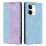 For Xiaomi Redmi Turbo 5 Max 5G / Xiaomi Poco X8 Pro Max 5G Leather Case Skin Touch Color Splicing RFID Blocking Wallet Stand Phone Cover