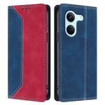 For Xiaomi Redmi Turbo 5 5G / Xiaomi Poco X8 Pro 5G Leather Case Skin Touch Color Splicing RFID Blocking Wallet Stand Phone Cover
