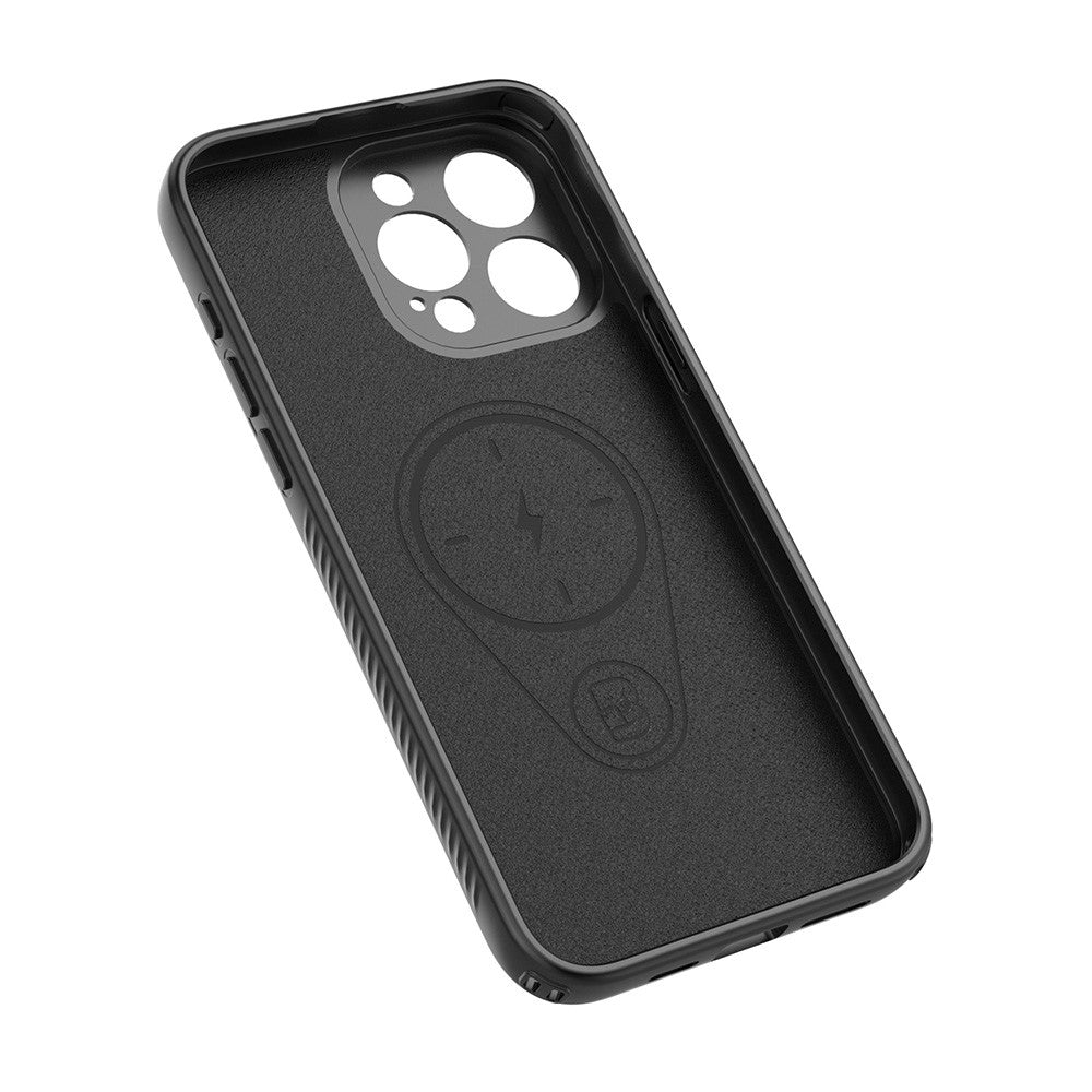 For iPhone 14 Pro Max Magnetic Case Rotating Kickstand TPU PC Phone Cover