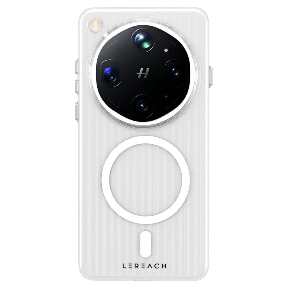 LEREACH TOC Series for Oppo Find X9 Ultra 5G Magnetic Case Flowing Grid PC Phone Cover