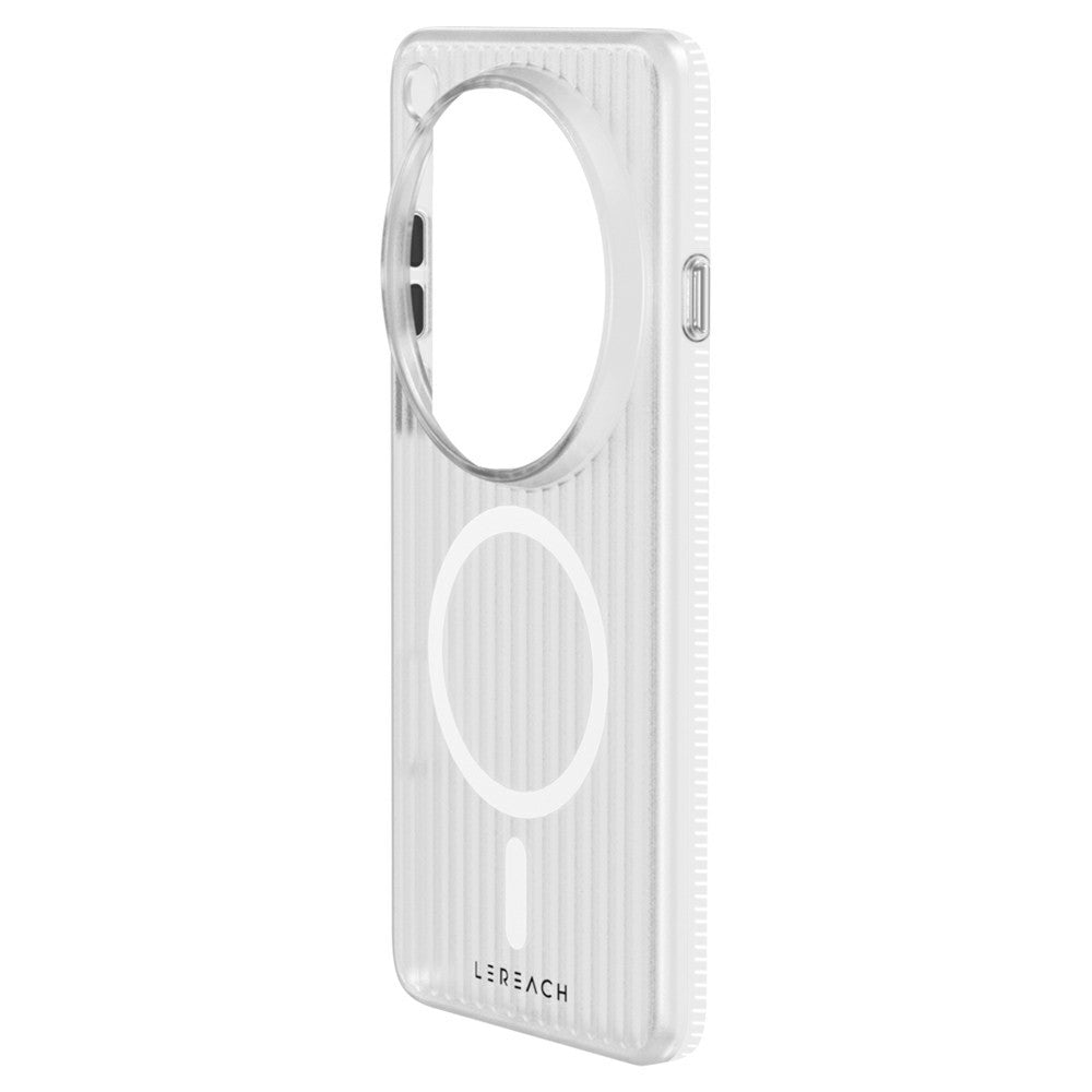 LEREACH TOC Series for Oppo Find X9 Ultra 5G Magnetic Case Flowing Grid PC Phone Cover