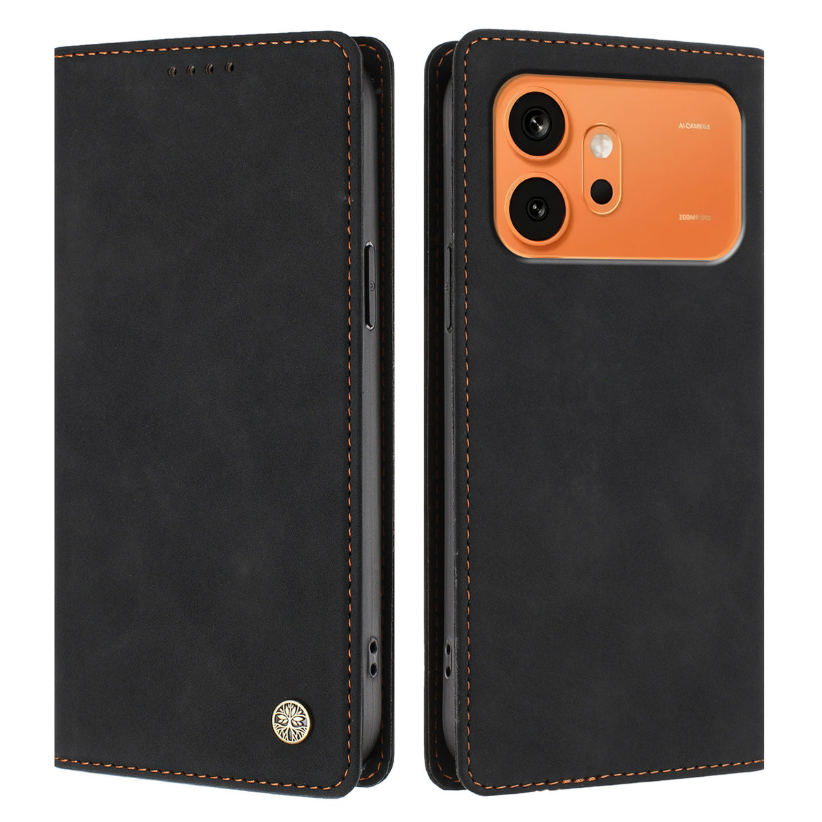 For Honor 600 Pro 5G / Honor 600 5G Case HX RFID Blocking Wallet Stand Leather Flip Phone Cover