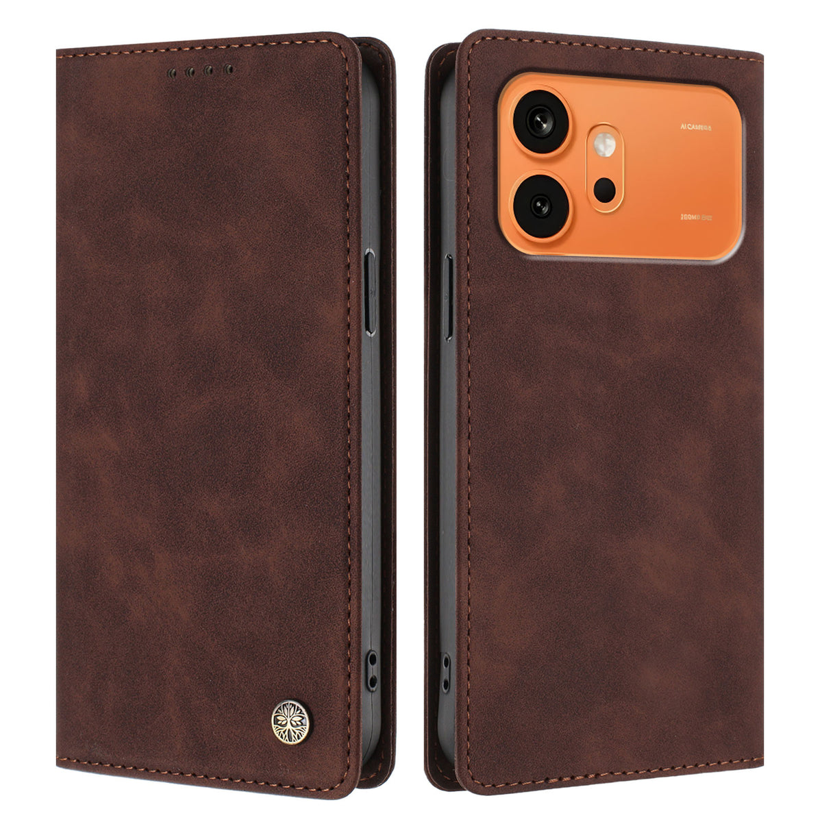 For Honor 600 Pro 5G / Honor 600 5G Case HX RFID Blocking Wallet Stand Leather Flip Phone Cover