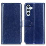Stødresistent Telefoncover til Samsung Galaxy A54 5G, Pungtelefoncover Magnetisk Lås Crazy Horse Tekstur PU-læder Flip Cover