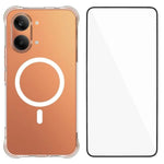 WANLONFENG til Xiaomi Poco X8 Pro Max 5G / Xiaomi Redmi Turbo 5 Max 5G, WL2-serien, 2,0 mm magnetisk gennemsigtigt TPU-mobilcover med skærmfilm