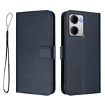 For Xiaomi Redmi 15a 5G Wallet Case RFID Blocking Calf Texture Leather Stand Phone Cover with Strap