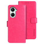 IDEWEI For Huawei nova 10 SE 4G Well-protected PU Leather Flip Stand Wallet Cover Crazy Horse Texture Phone Protective Case