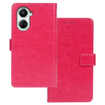 IDEWEI For Huawei nova 10 SE 4G Wallet Feature Shockproof Magnetic Closure Phone Case Crazy Horse Texture PU Leather Flip Cover with Stand