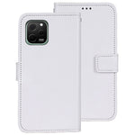 IDEWEI For Huawei nova Y61 4G Shock-absorbing PU Leather Flip Stand Wallet Cover Crazy Horse Texture Phone Protective Case