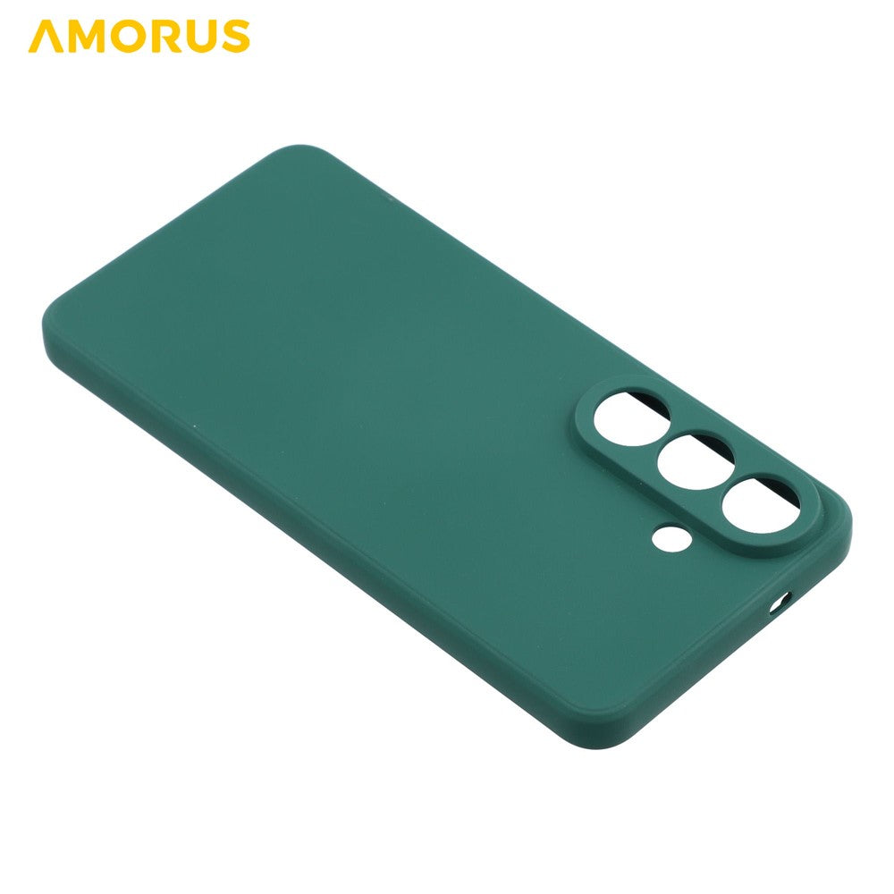 AMORUS til Samsung Galaxy S26+ Cover Præcise Udskæringer TPU Fiberforing Stødsikkert Telefoncover