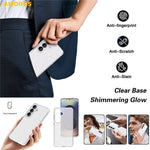 AMORUS For Samsung Galaxy S26+ Case Soft TPU Hard PC Back Shockproof Phone Cover