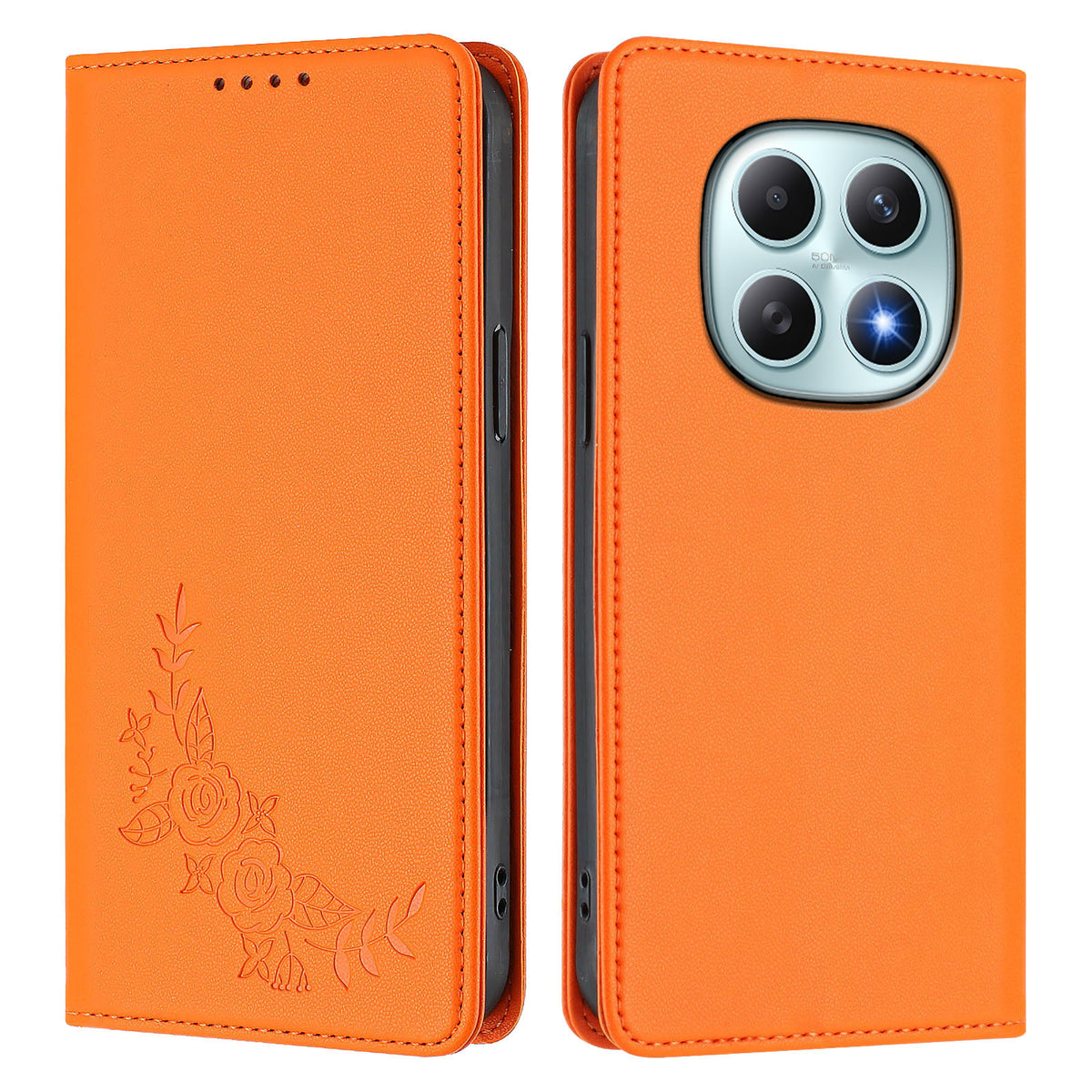 For Xiaomi Poco M8 5G / Xiaomi Redmi Note 15 4G (Global) / Xiaomi Redmi Note 15 5G (Global) Wallet Stand Case Peony Flower Pattern TPU PU Leather Flip Cover