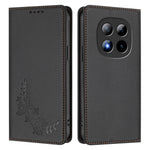 For Xiaomi Poco M8 Pro 5G / Xiaomi Redmi Note 15 Pro+ 5G (Global) Wallet Stand Case Peony Flower Pattern TPU PU Leather Flip Cover