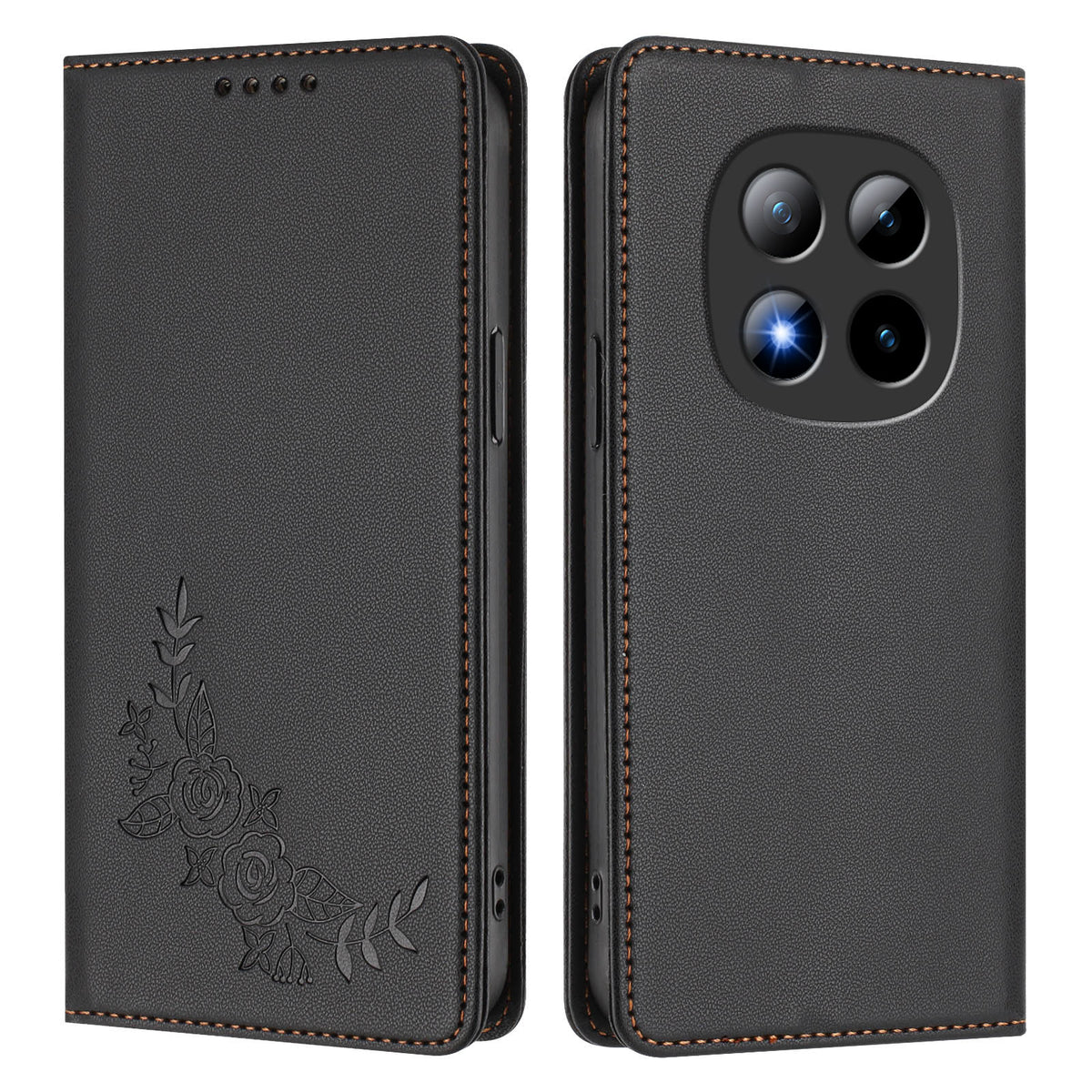 For Xiaomi Poco M8 Pro 5G / Xiaomi Redmi Note 15 Pro+ 5G (Global) Wallet Stand Case Peony Flower Pattern TPU PU Leather Flip Cover