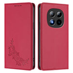 For Xiaomi Poco M8 Pro 5G / Xiaomi Redmi Note 15 Pro+ 5G (Global) Wallet Stand Case Peony Flower Pattern TPU PU Leather Flip Cover